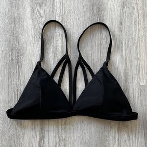 New Black bikini triangle top